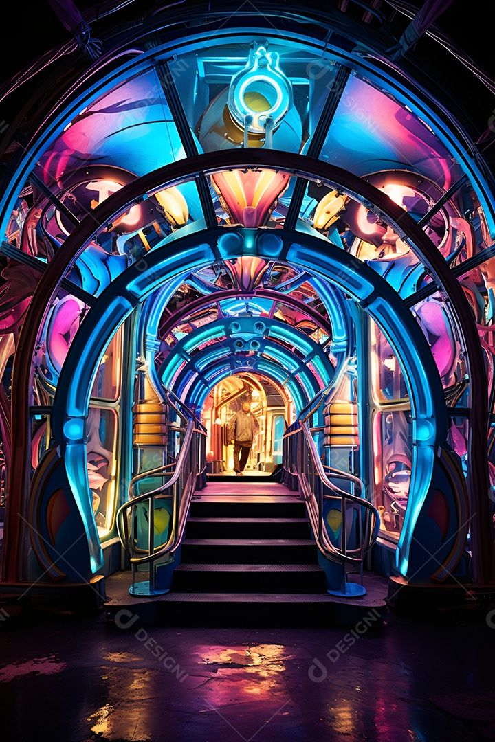 Cenário futurístico