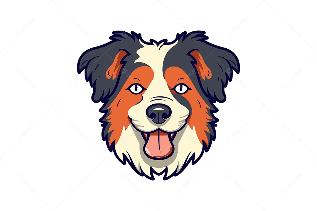 Cachorro Ilustração Vetor EPS + AI