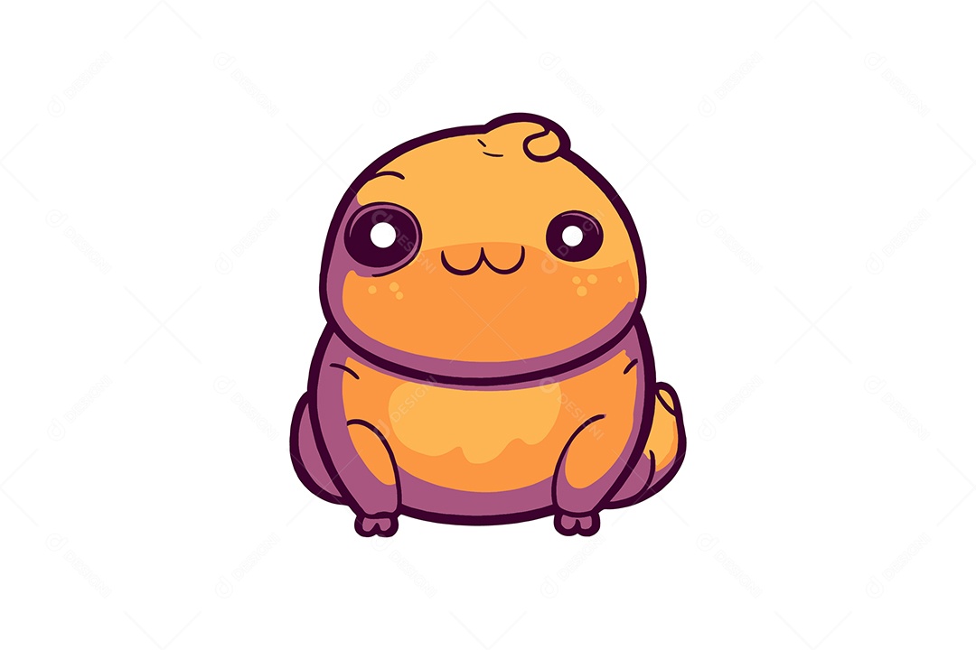 Monstro Personagem Ilustração EPS + AI