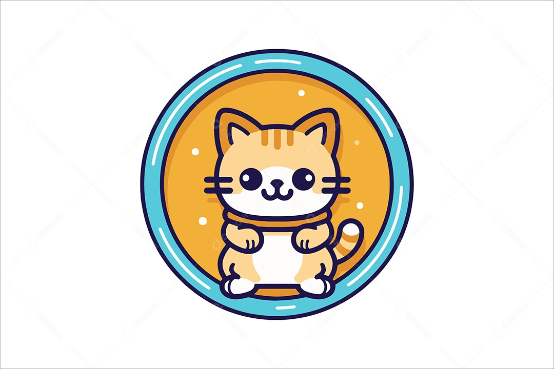 Gato Ilustração Vetor EPS + AI