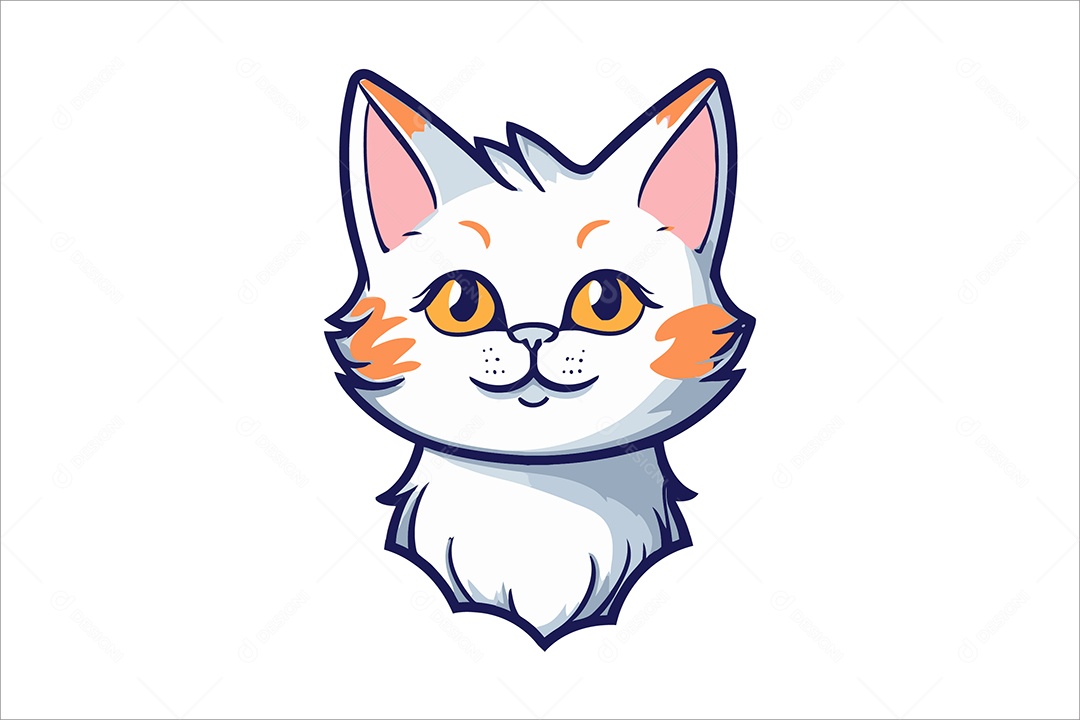 Gato Ilustração Vetor EPS + AI