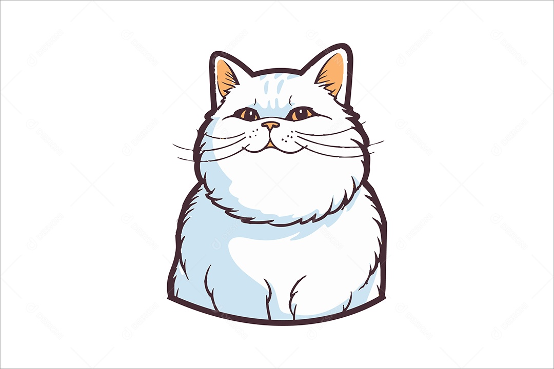 Gato Ilustração Vetor EPS + AI