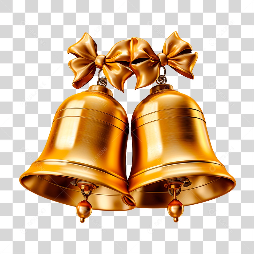 Sinos de Natal PNG Transparente