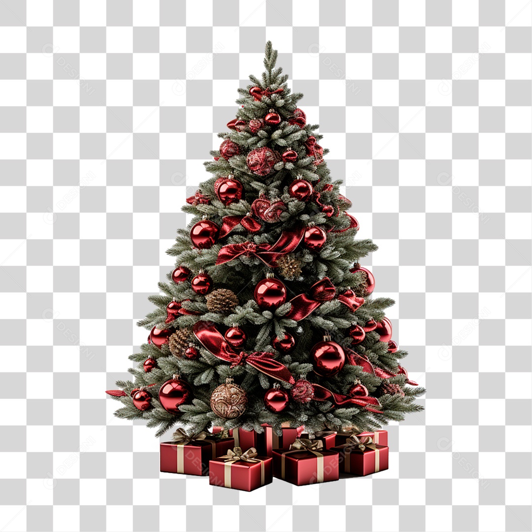 Árvore de Natal PNG Transparente