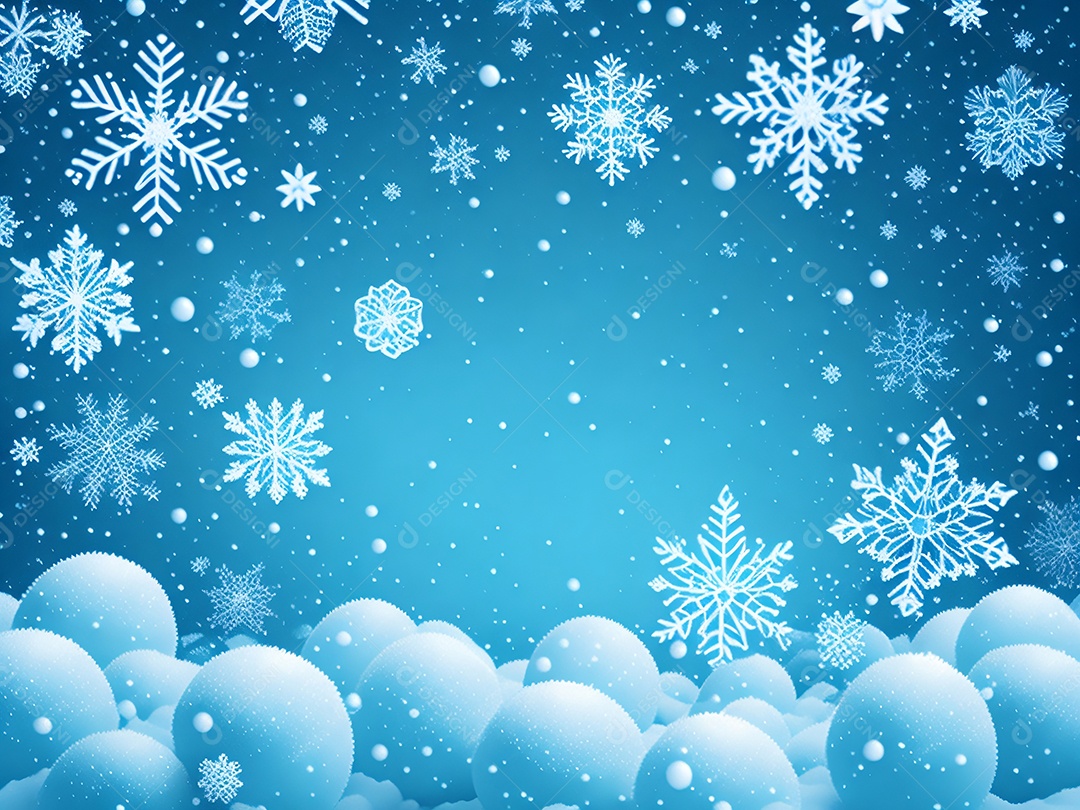 Época de Natal Fundo inverno neve