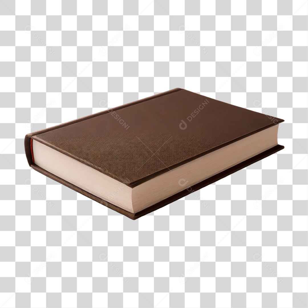 Livro Marrom PNG Transparente