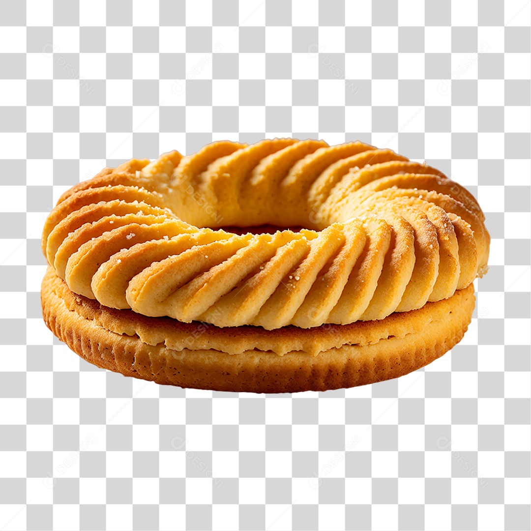 Biscoito de Manteiga PNG Transparente