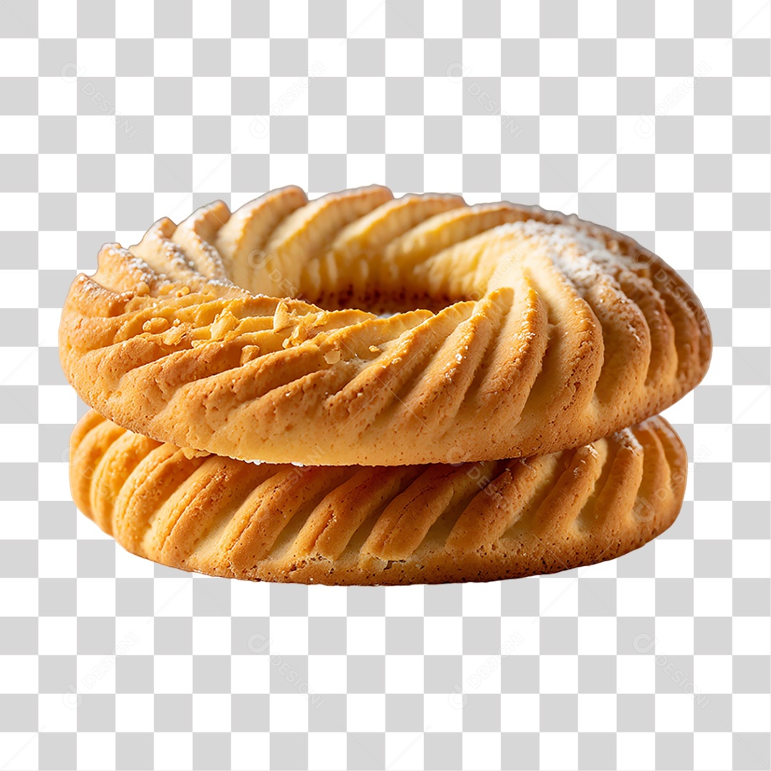 Biscoito de Manteiga PNG Transparente
