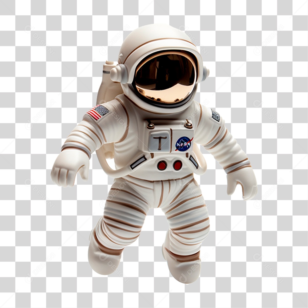 Astronauta Cartoon Espaço Naves Foguetes PNG Transparente