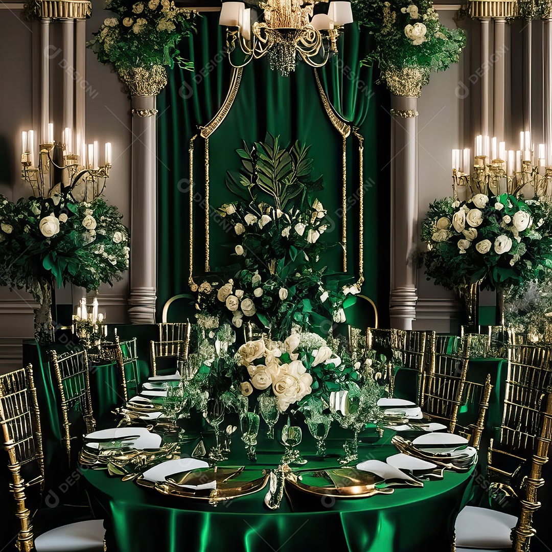 Cenário de casamento