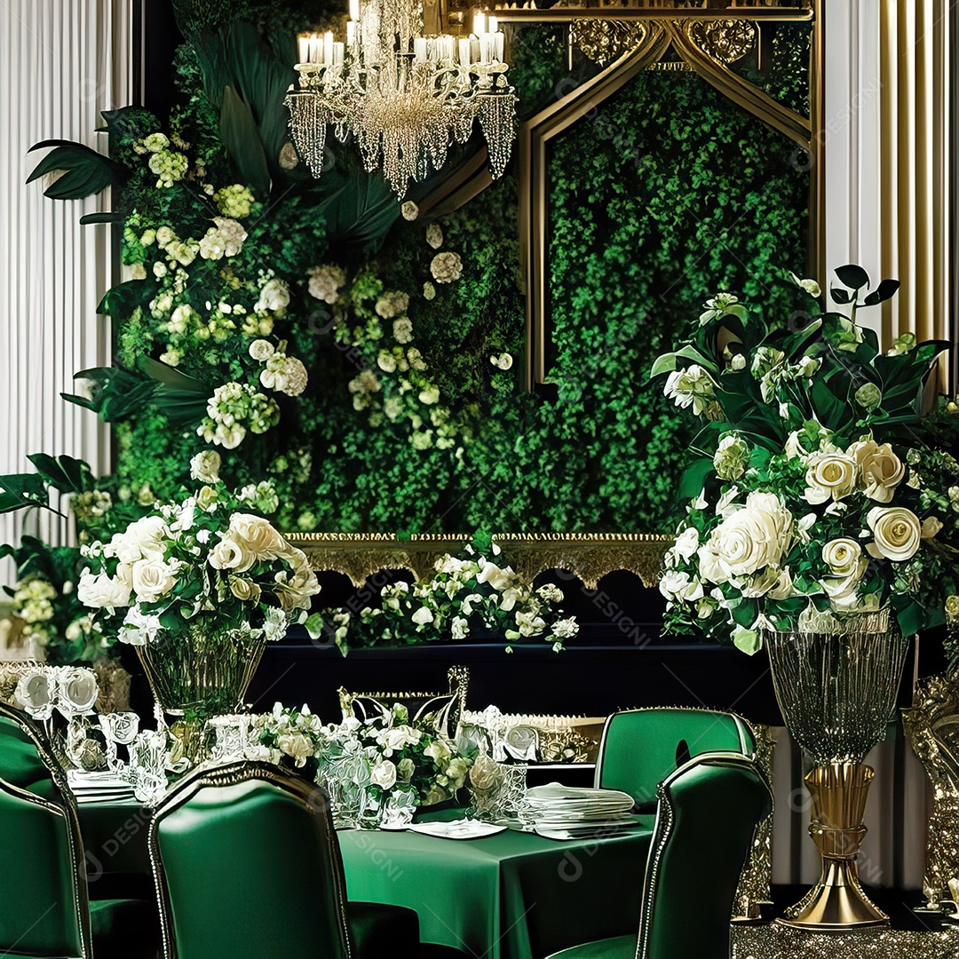 Cenário de casamento