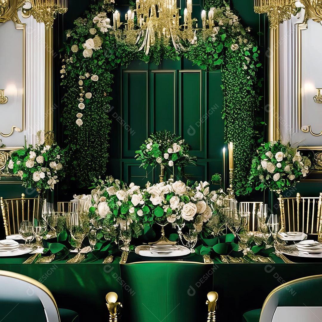 Cenário de casamento