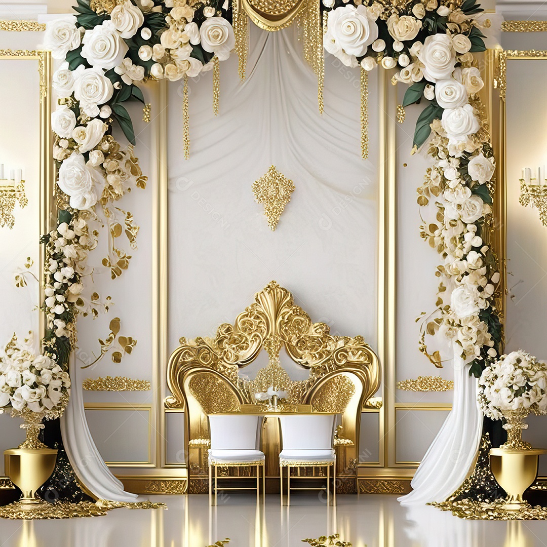 Cenário de casamento