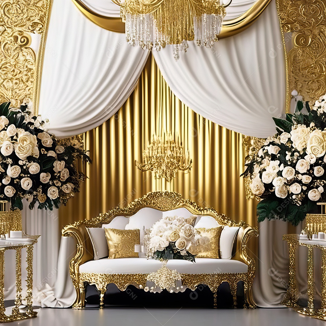 Cenário de casamento