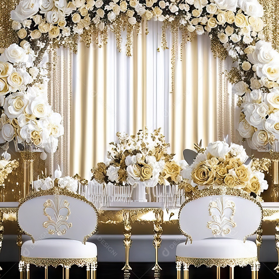 Cenário de casamento