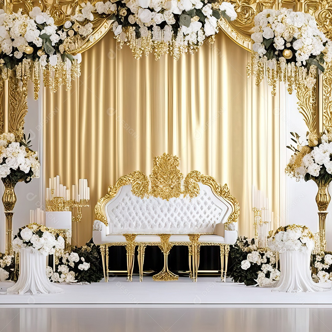 Cenário de casamento