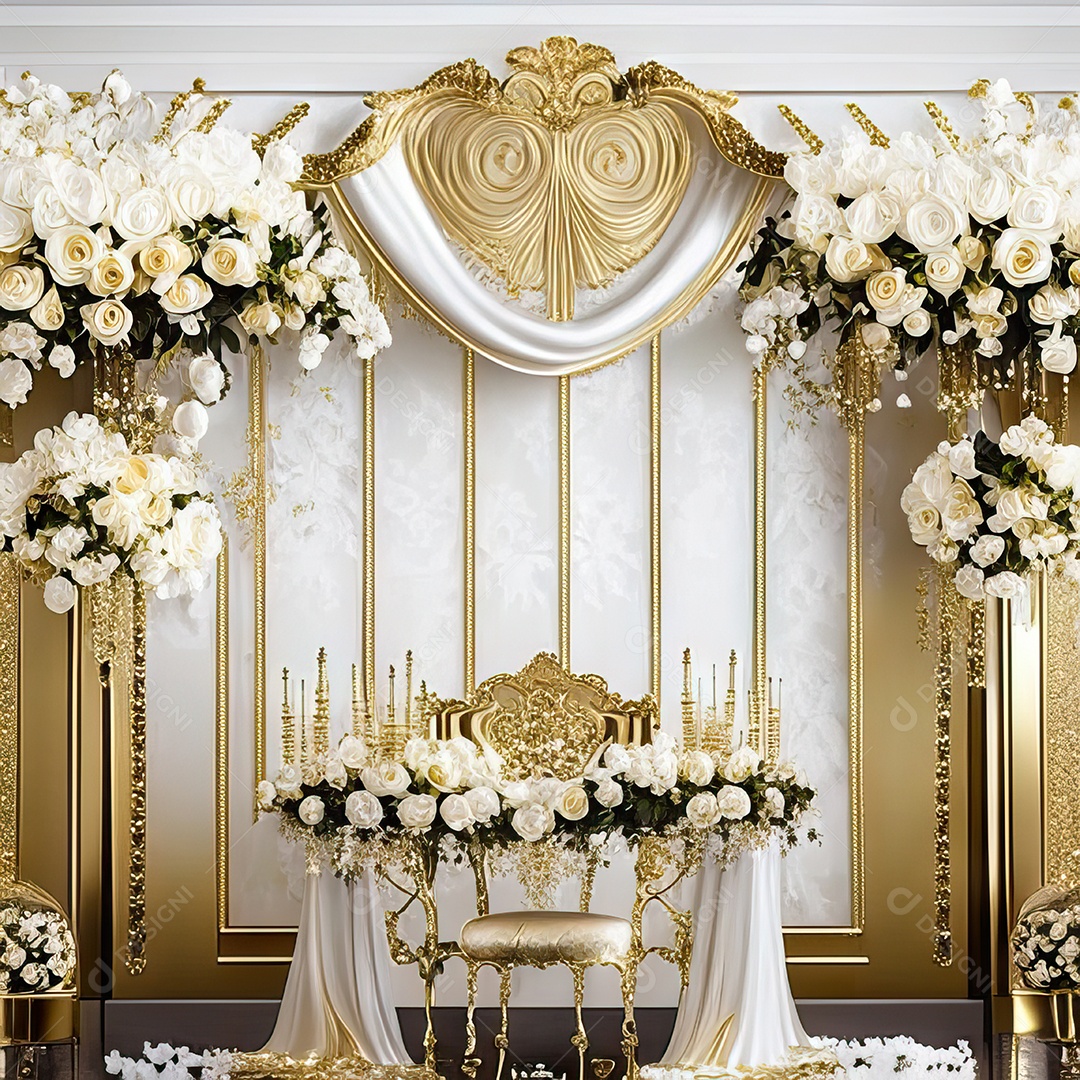 Cenário de casamento