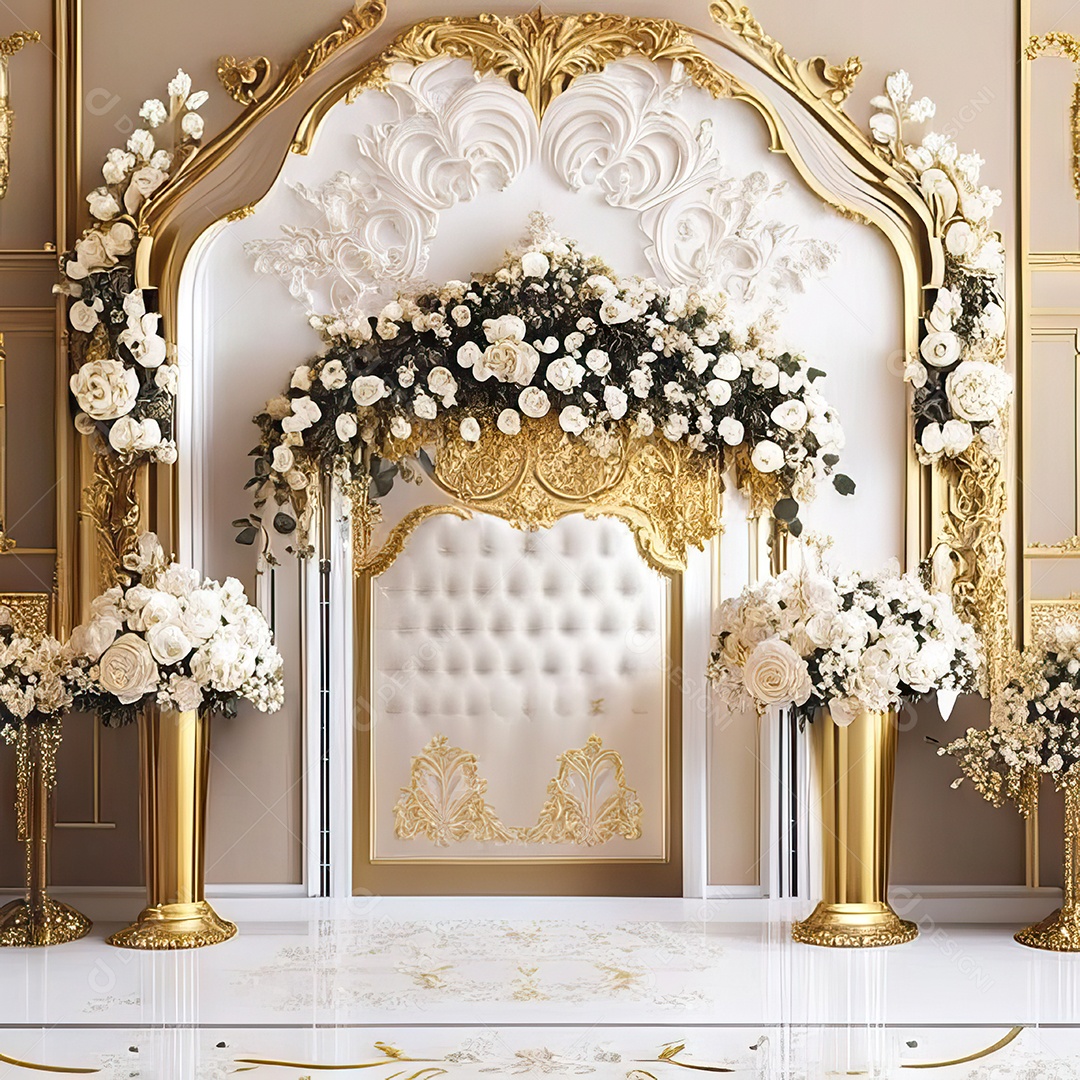 Cenário de casamento