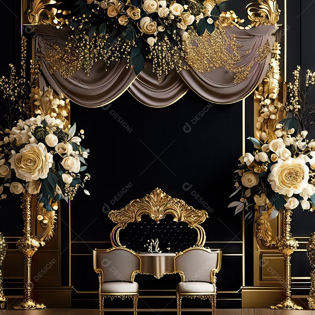 Cenário de casamento