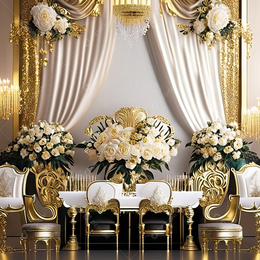 Cenário de casamento