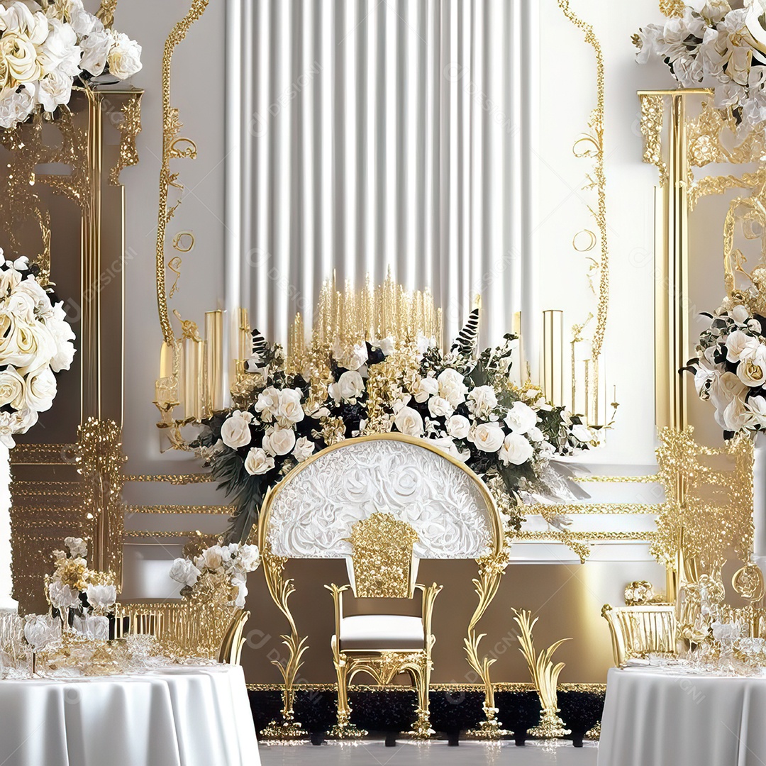 Cenário de casamento