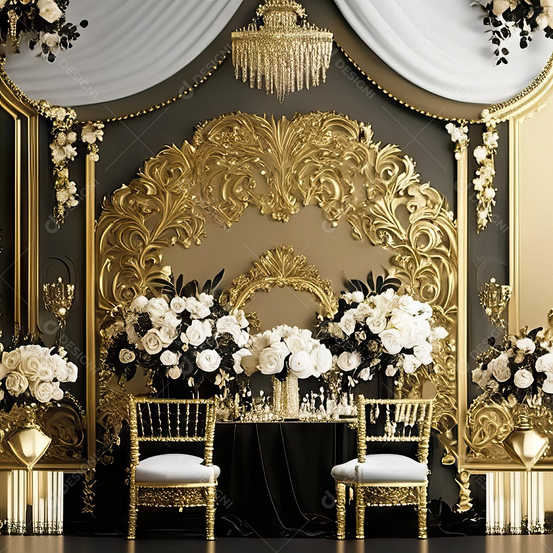 Cenário de casamento