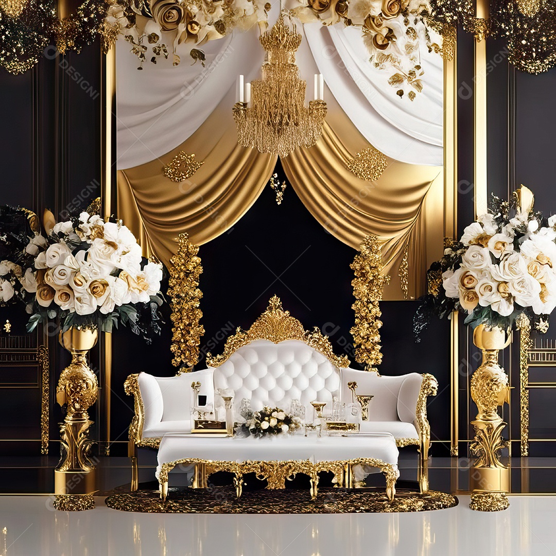 Cenário de casamento