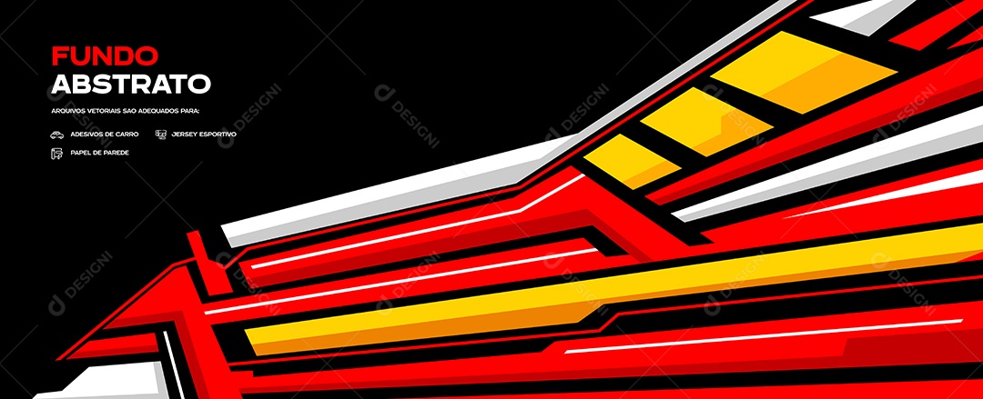 Background Esportivo Ilustração Vetor EPS