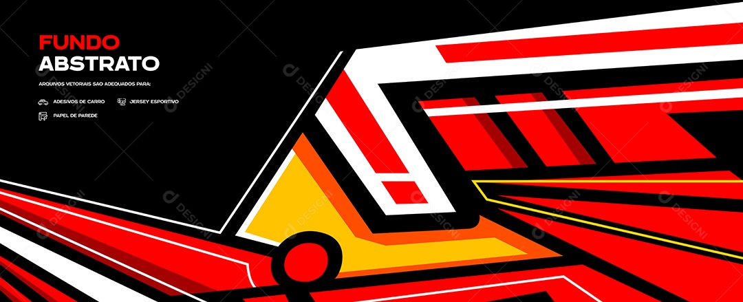 Background Esportivo Ilustração Vetor EPS