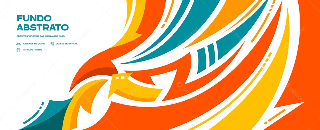 Background Esportivo Ilustração Vetor EPS