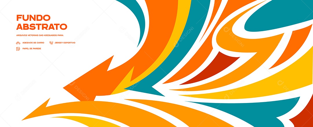 Background Esportivo Ilustração Vetor EPS