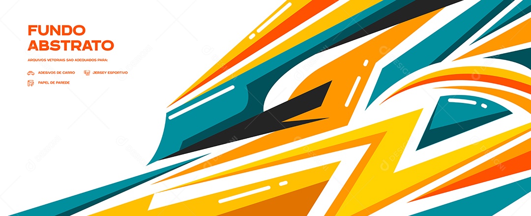 Background Esportivo Ilustração Vetor EPS