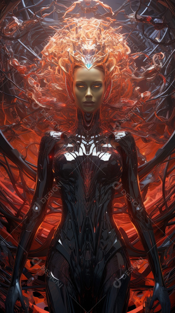 Rainha mãe da colmeia alienígena