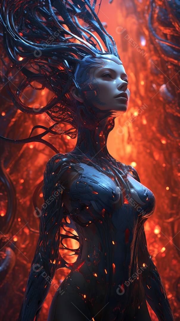 Rainha mãe da colmeia alienígena