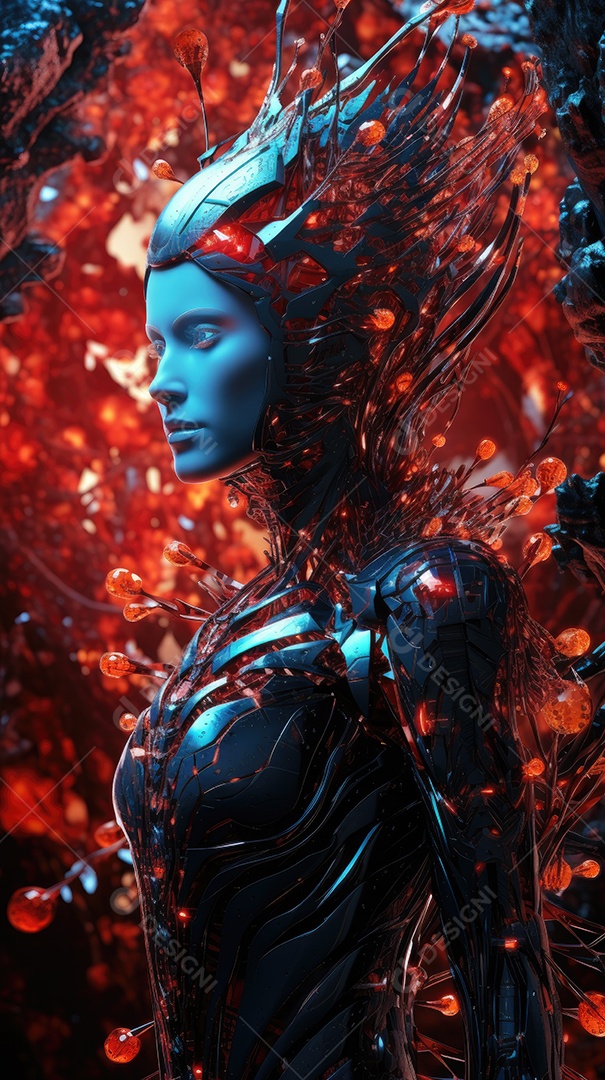 Rainha mãe da colmeia alienígena