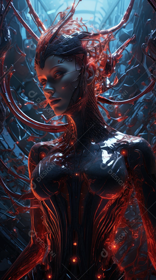 Rainha mãe da colmeia alienígena