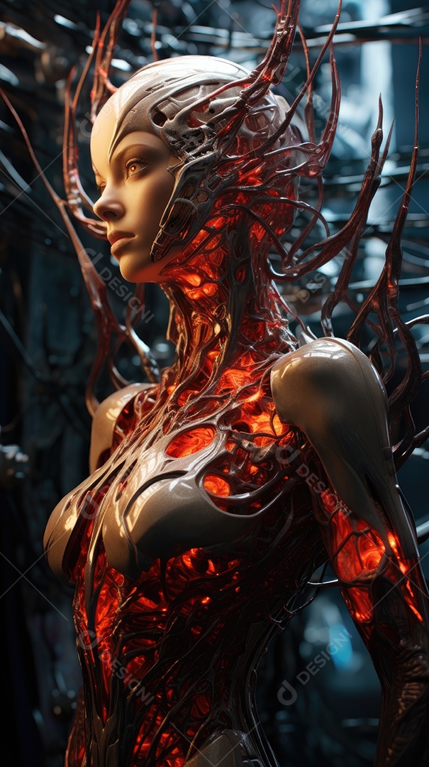 Rainha mãe da colmeia alienígena