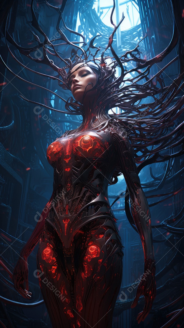 Rainha mãe da colmeia alienígena