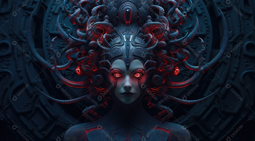 Rainha mãe da colmeia alienígena