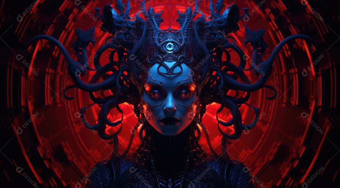 Rainha mãe da colmeia alienígena