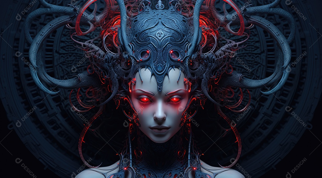 Rainha mãe da colmeia alienígena