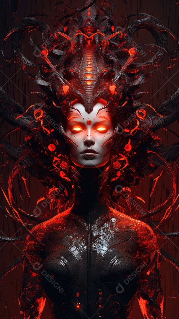 Rainha mãe da colmeia alienígena