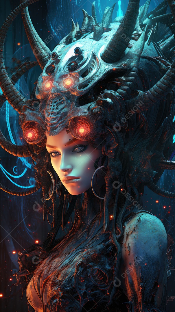 Rainha mãe da colmeia alienígena