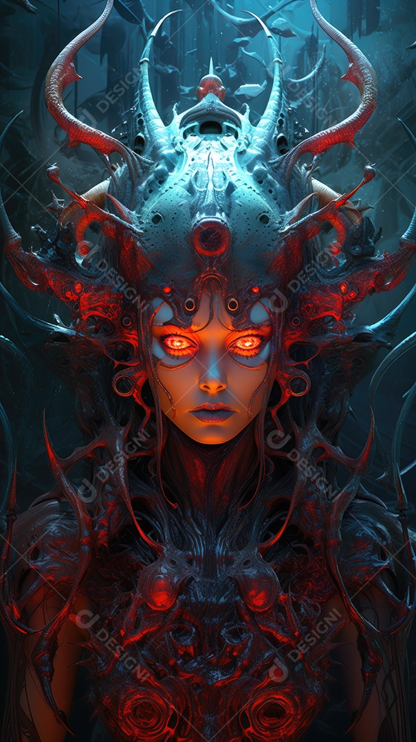 Rainha mãe da colmeia alienígena