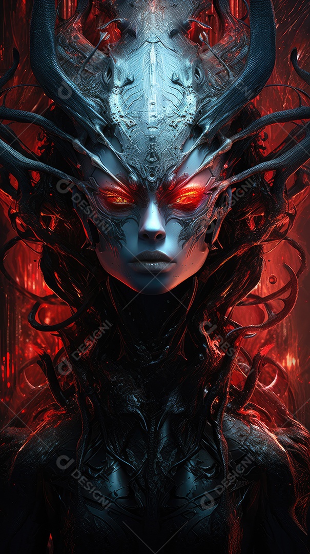 Rainha mãe da colmeia alienígena