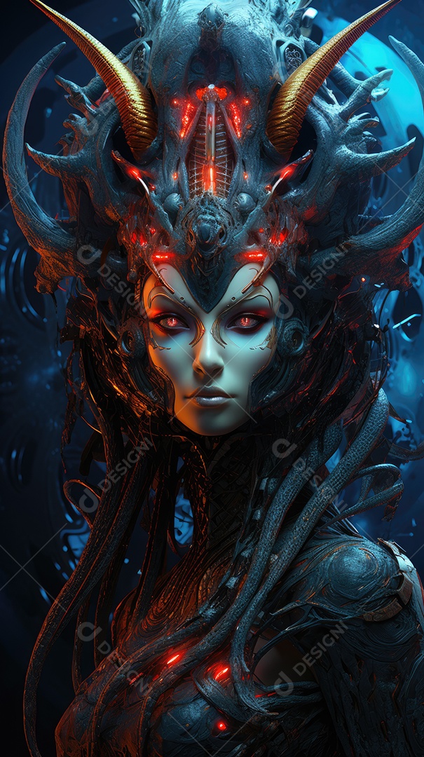 Rainha mãe da colmeia alienígena