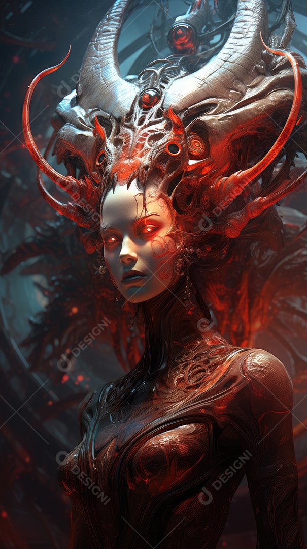 Rainha mãe da colmeia alienígena