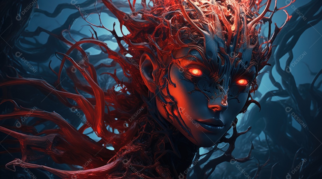 Rainha mãe da colmeia alienígena