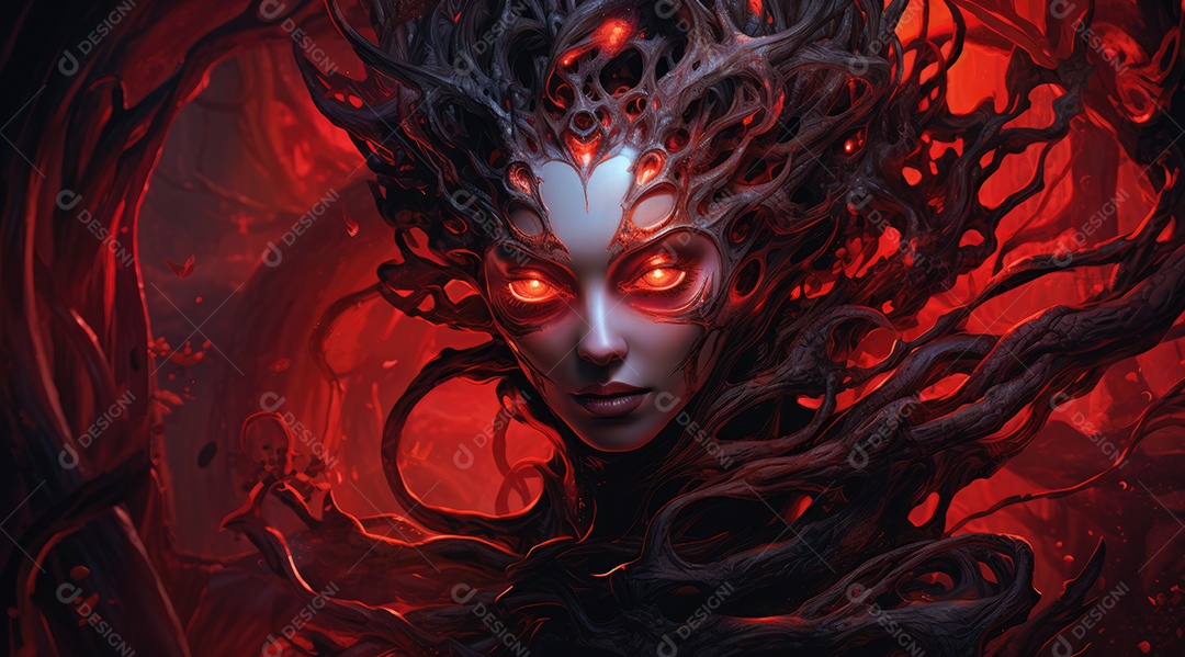 Rainha mãe da colmeia alienígena