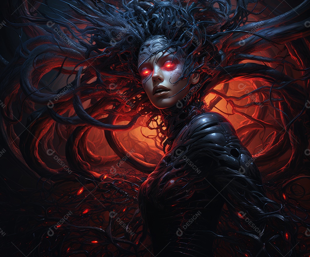 Rainha mãe da colmeia alienígena